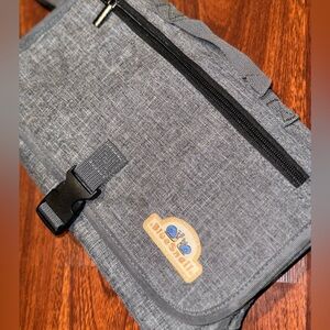 NEW BLUE SNAIL DIAPER CHANGING PAD FOLDING MAT CARRYING BAG ORGANIZER